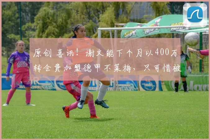 原创 喜讯！谢文能下个月以400万转会费加盟德甲不莱梅，只可惜被辟谣