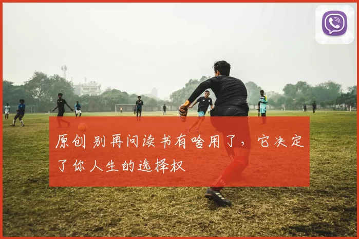 原创 别再问读书有啥用了，它决定了你人生的选择权