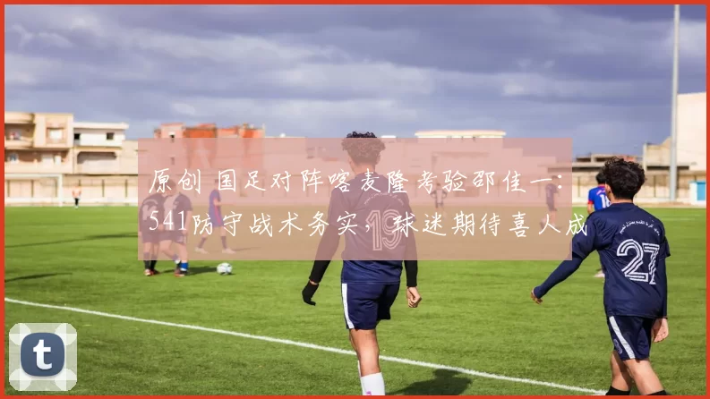 原创 国足对阵喀麦隆考验邵佳一：541防守战术务实，球迷期待喜人成绩